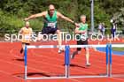 Hurdles, 2026 North Eastern Track and Field Champs, Shildon, County Durham. Photo: David T. Hewitson/Sports for All Pics